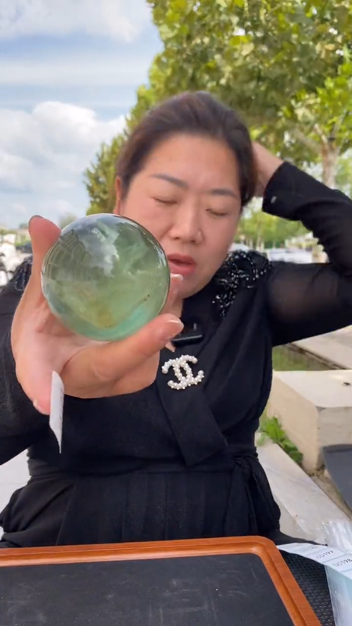 未镶嵌球萤石萤石球D191