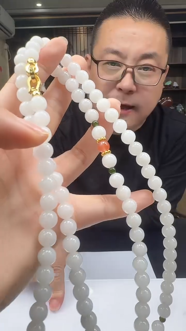 颈饰未镶嵌和田玉52198多样性发其一