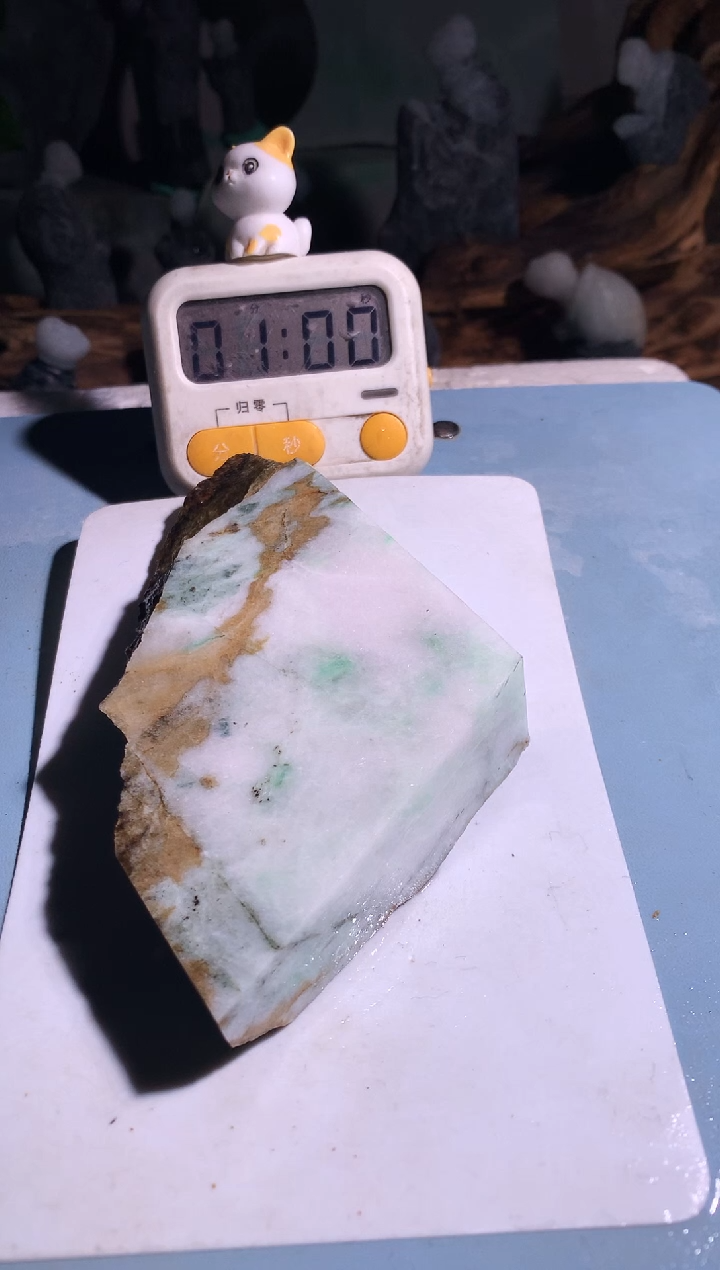 吊坠(不含链)未镶嵌翡翠老**河Q593