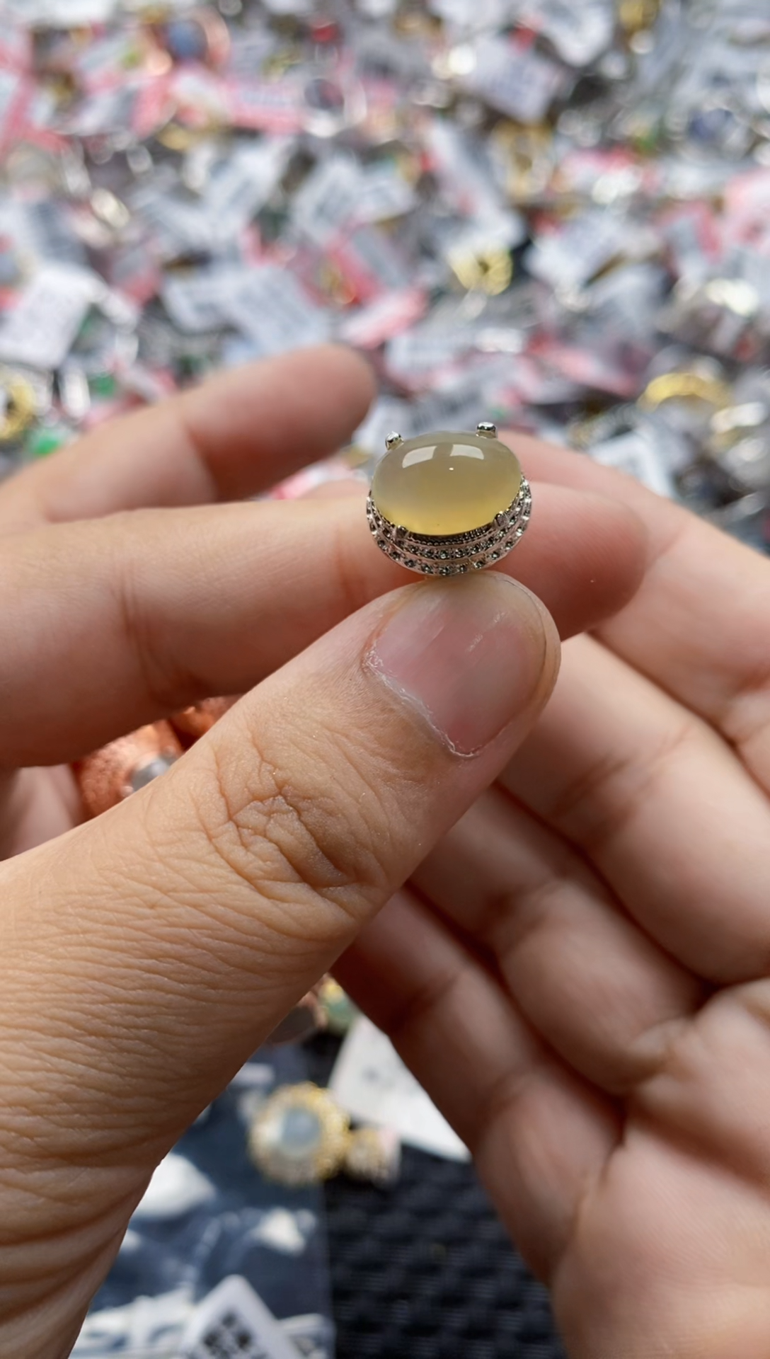 翡翠戒指未镶嵌12-12--46