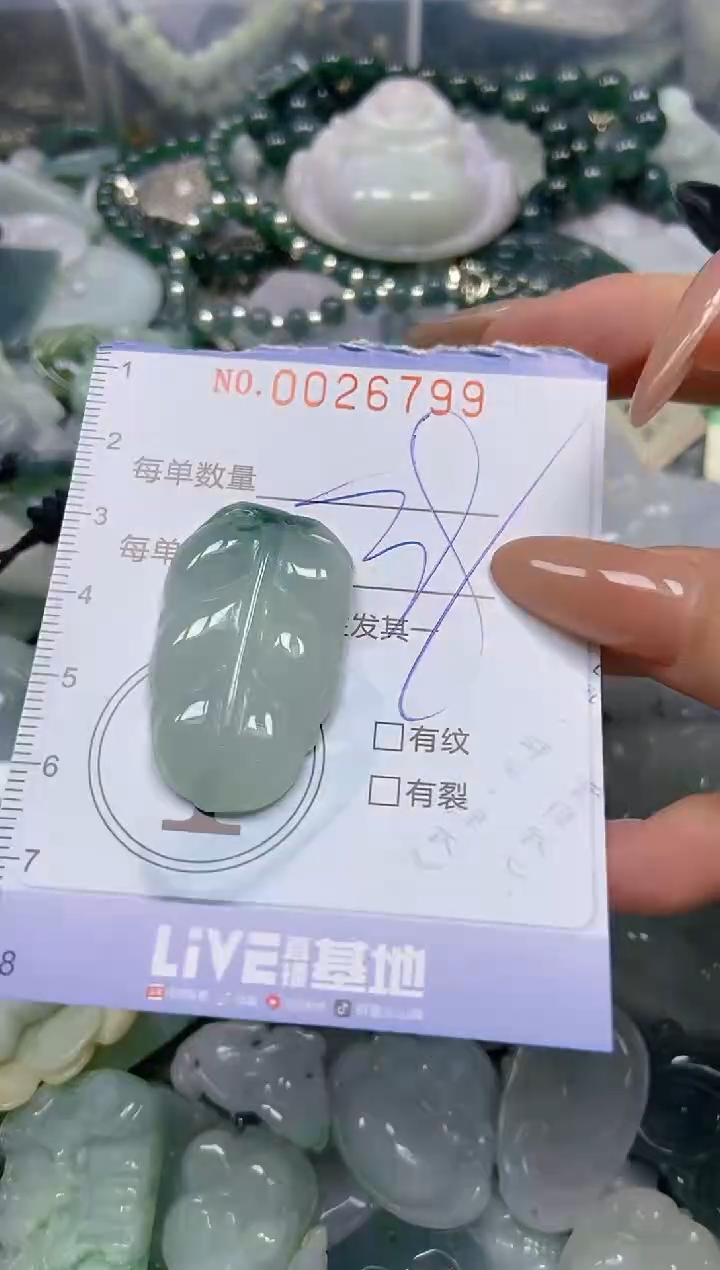 【闪购商品】翡翠颈饰未镶嵌闪购0026799