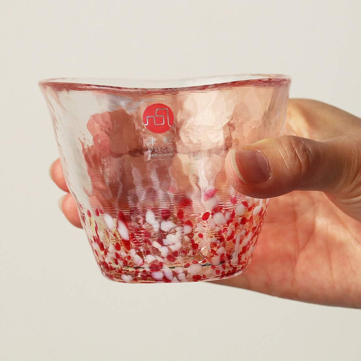 【正版】数量有限。日本制原装进口手工玻璃杯水杯茶杯主人杯家用