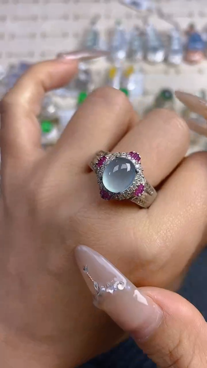 【闪购商品】定制翡翠未镶嵌天然A货翡翠157