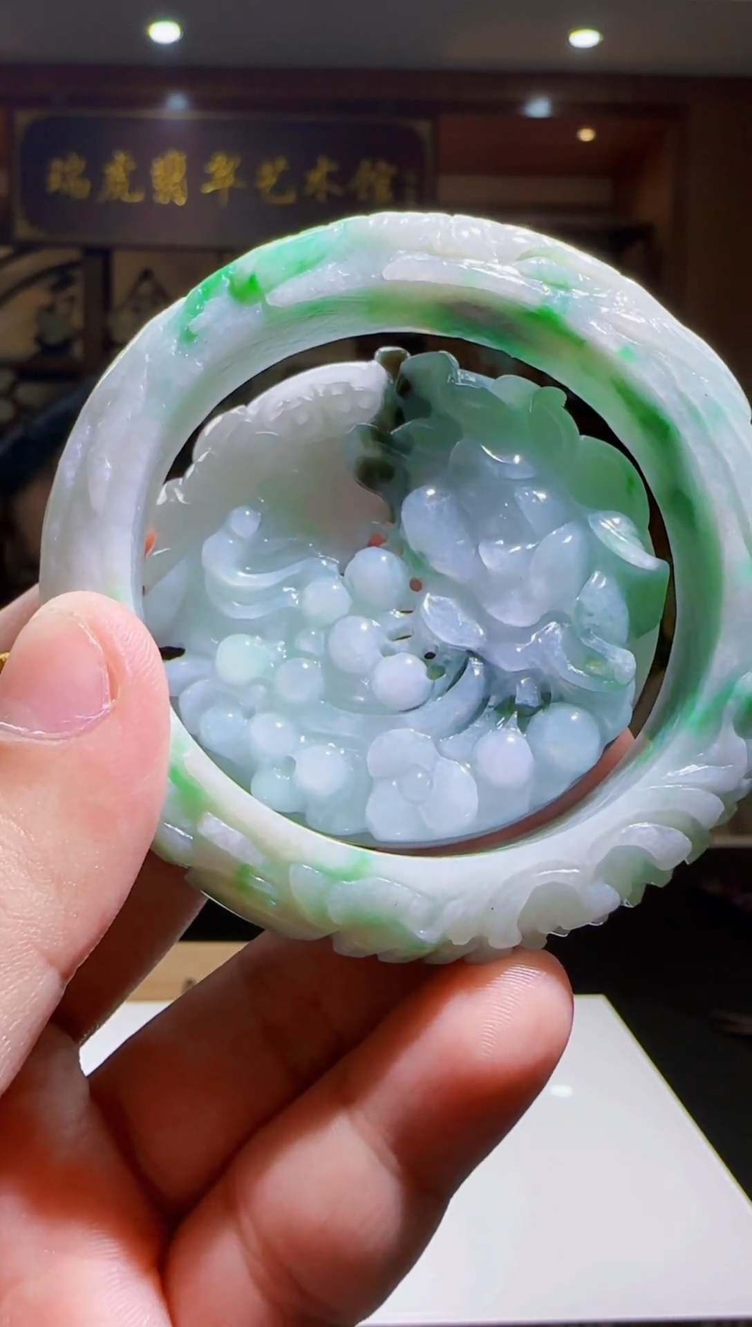 定制翡翠未镶嵌L-@@QJBD0815030