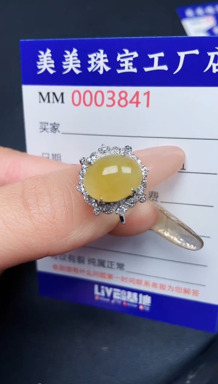 【闪购商品】翡翠颈饰银S925镶嵌3841