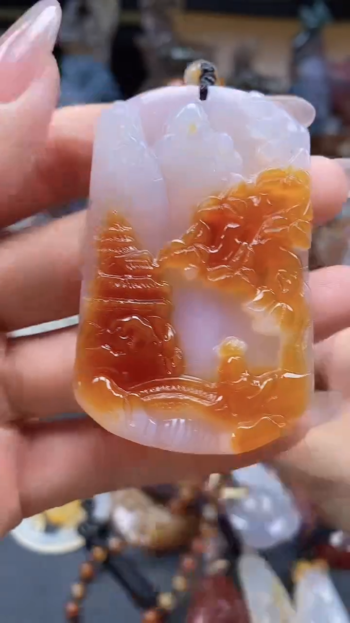 【闪购商品】玛瑙/玉髓颈饰未镶嵌dd