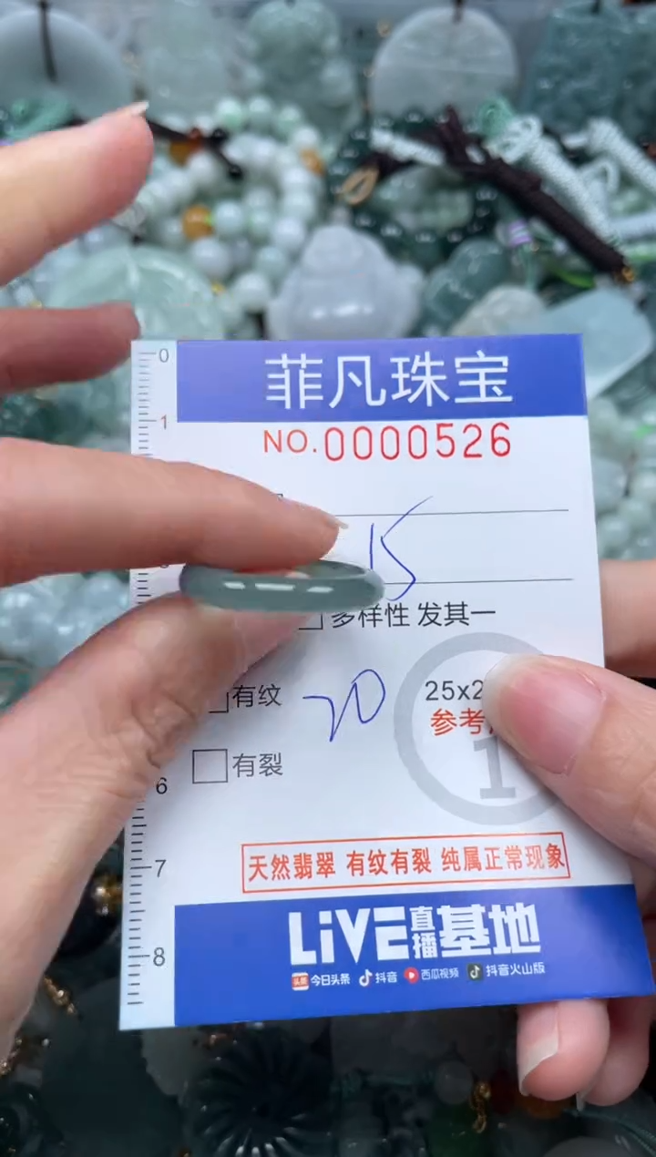 【闪购商品】翡翠颈饰未镶嵌00..0526