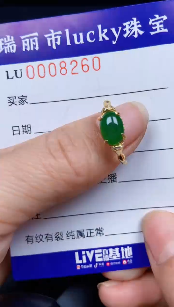 【闪购商品】翡翠颈饰银S925镶嵌8260