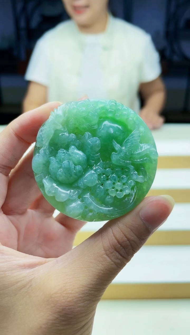 未镶嵌定制翡翠毛货09240192