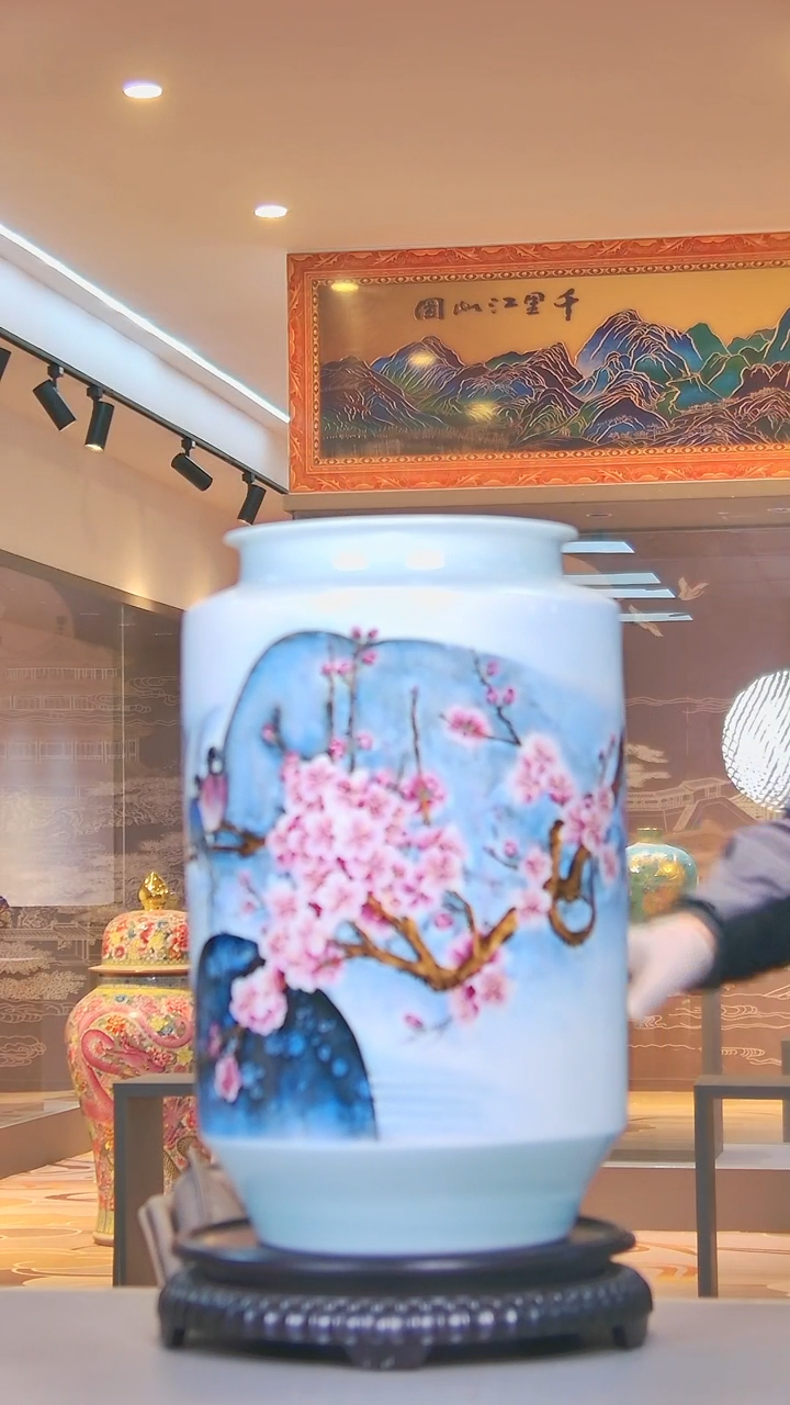 【闪购商品】摆件春风和鸣/景德镇陶瓷摆件