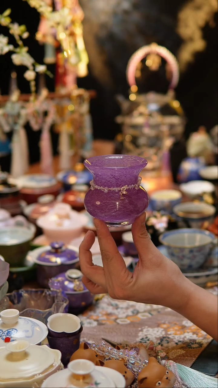 【闪购商品】摆件紫色建水+链子紫色建水+链子