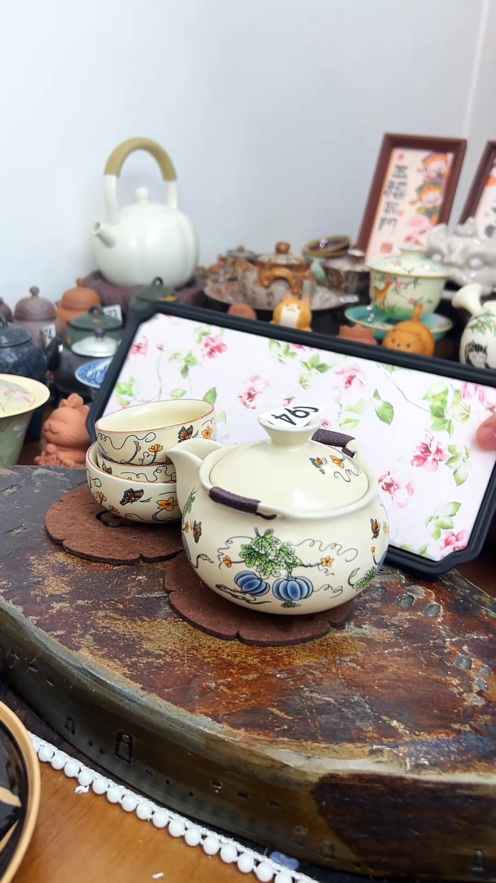 【 茶瓷物语】宝瓶送茶盘