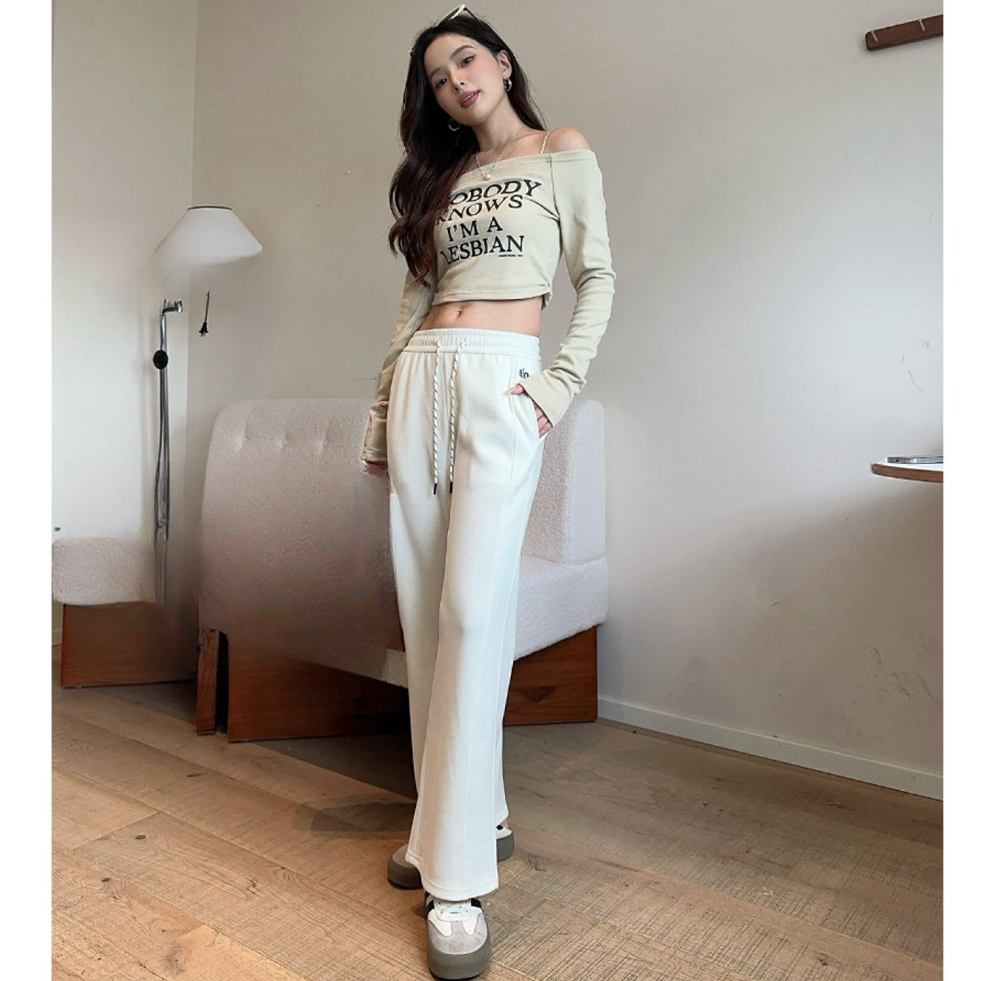 【新款首发】秋季新品！糯米绒刺绣梧桐裤~立体裁剪百搭时尚休闲裤