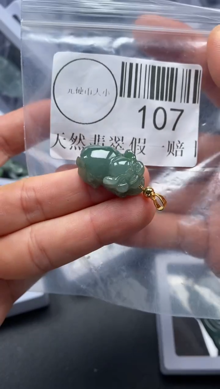 吊坠(不含链)未镶嵌翡翠107