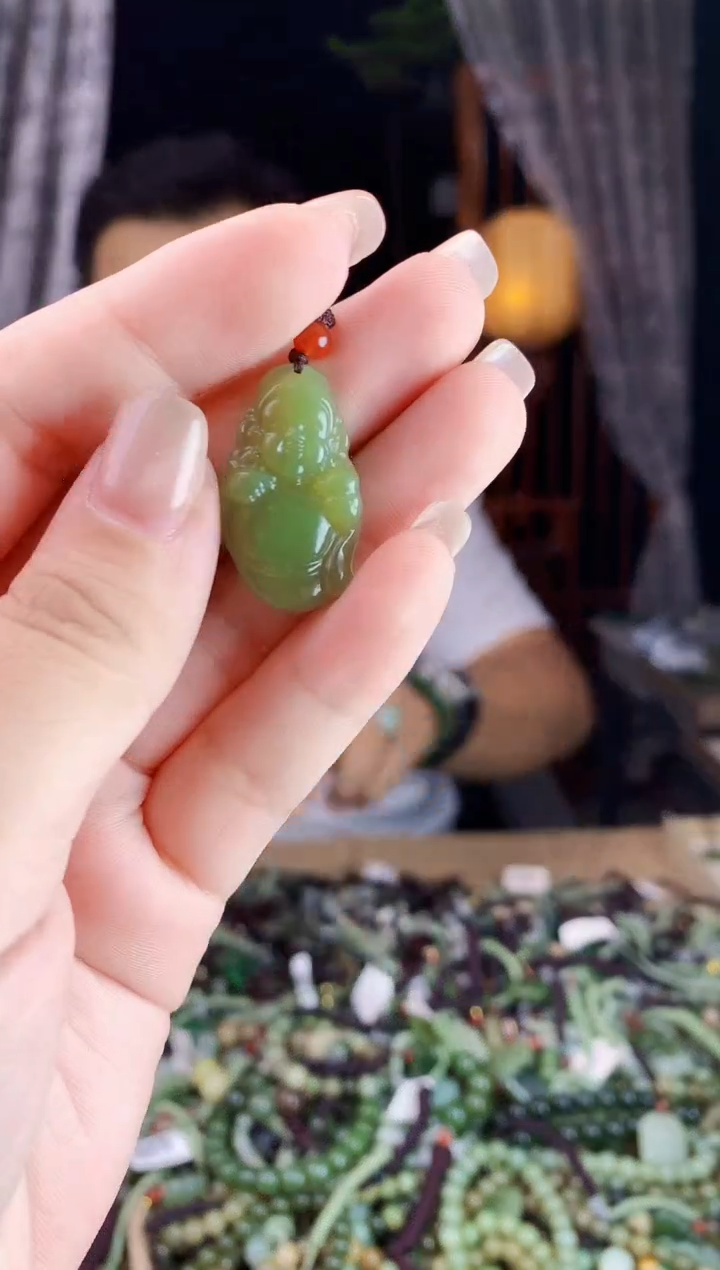 和田玉未镶嵌挂件多样性发货拍一发一