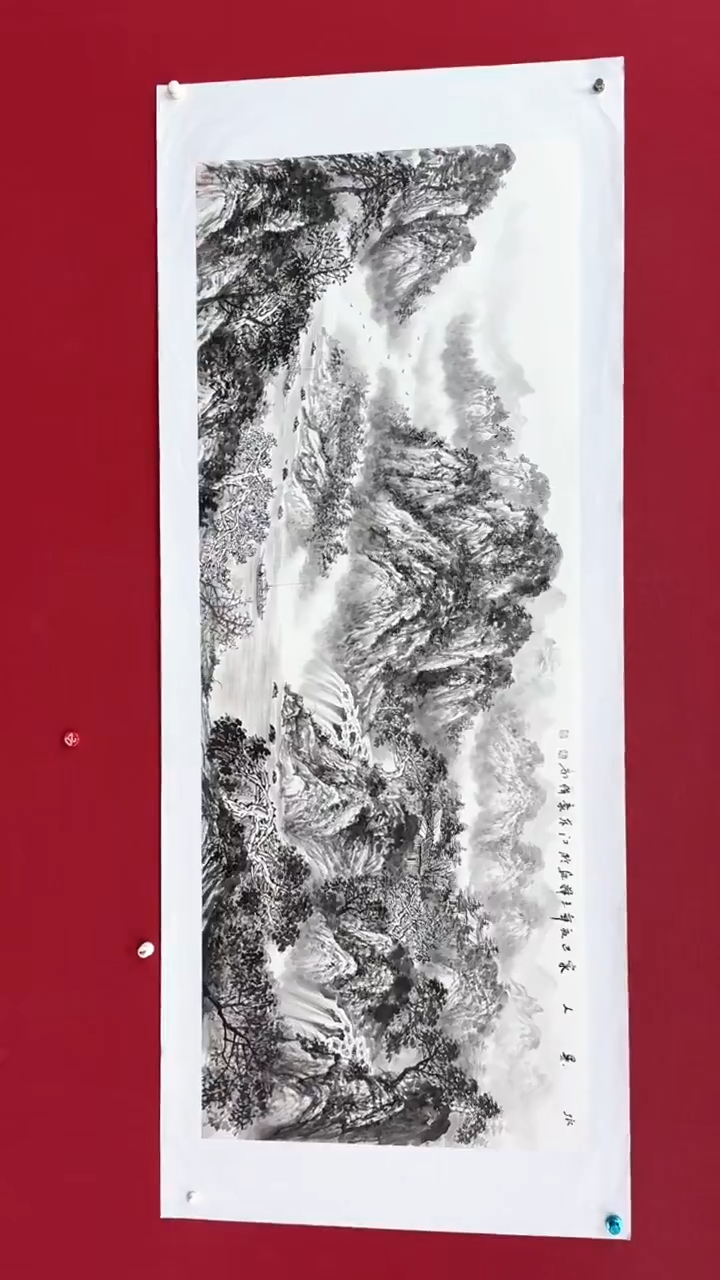 国画国画绘画山水花鸟