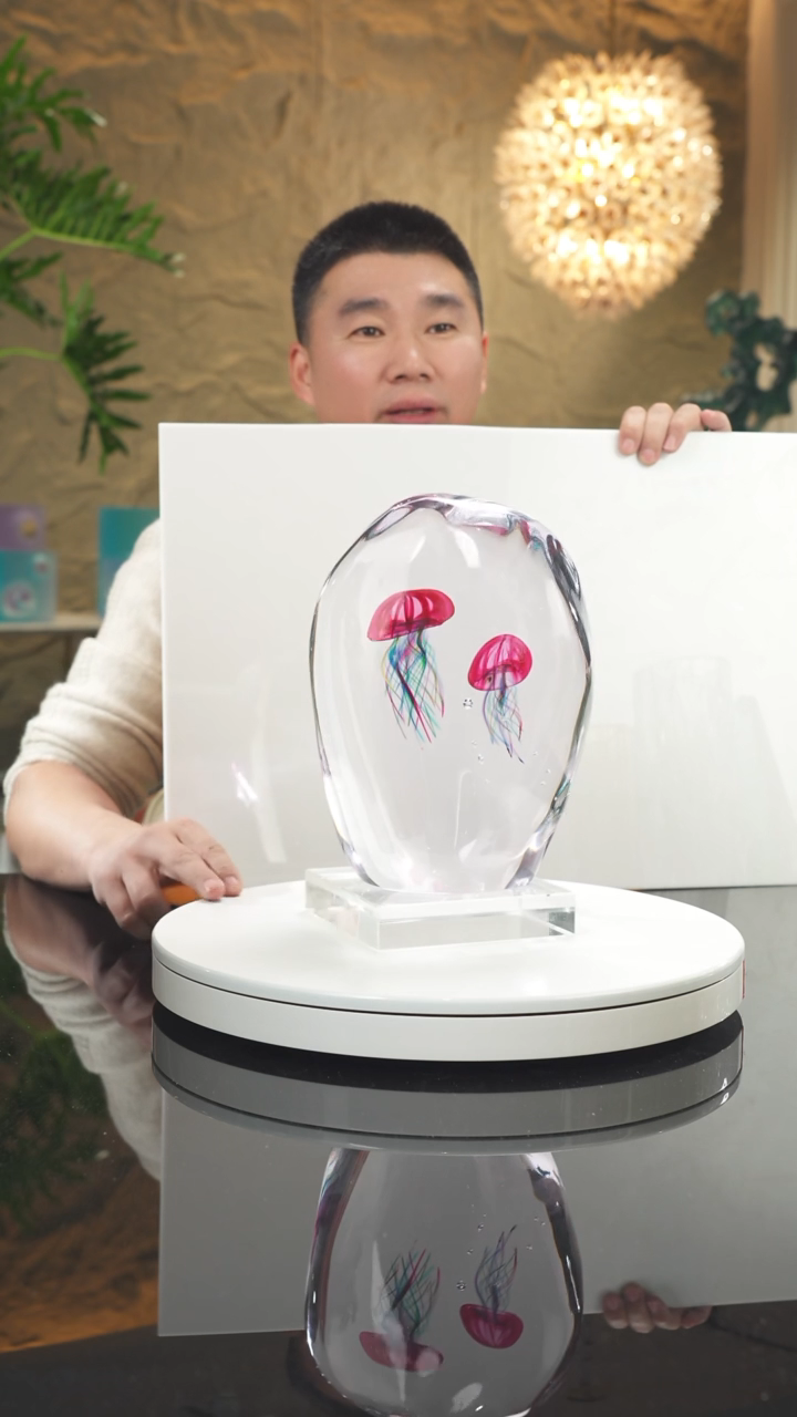 【闪购商品】摆件设计款水母摆件