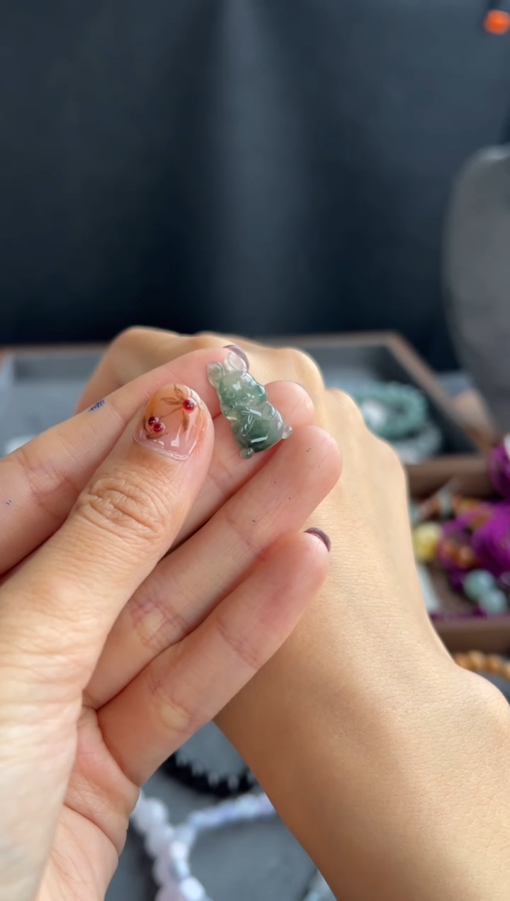 吊坠(不含链)未镶嵌翡翠T12买断