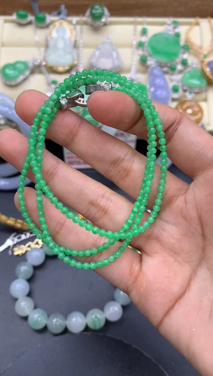 【闪购商品】翡翠颈饰未镶嵌594 -中国好珍宝