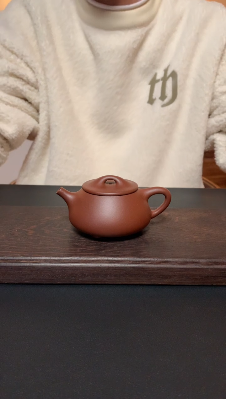 【闪购商品】紫砂茶壶精品半手工景州石瓢