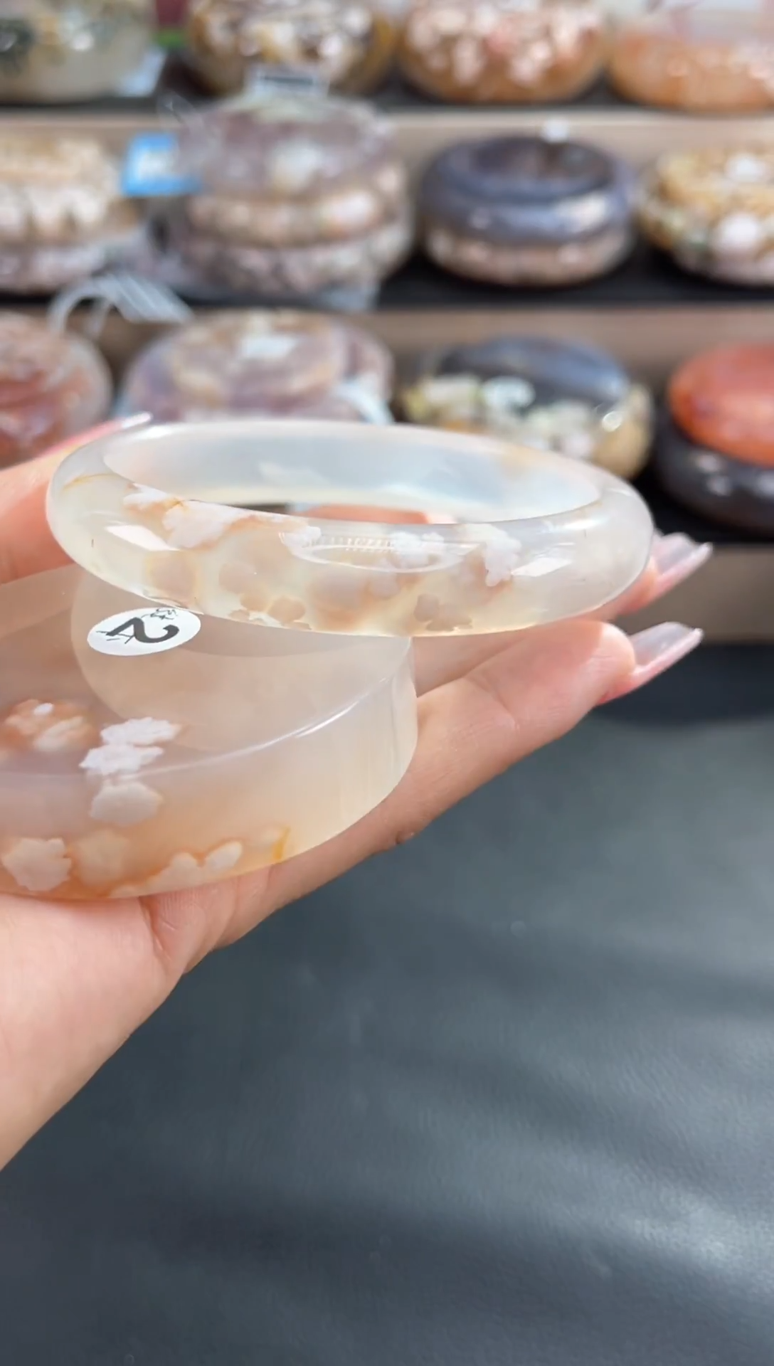 未镶嵌手镯石英质玉62