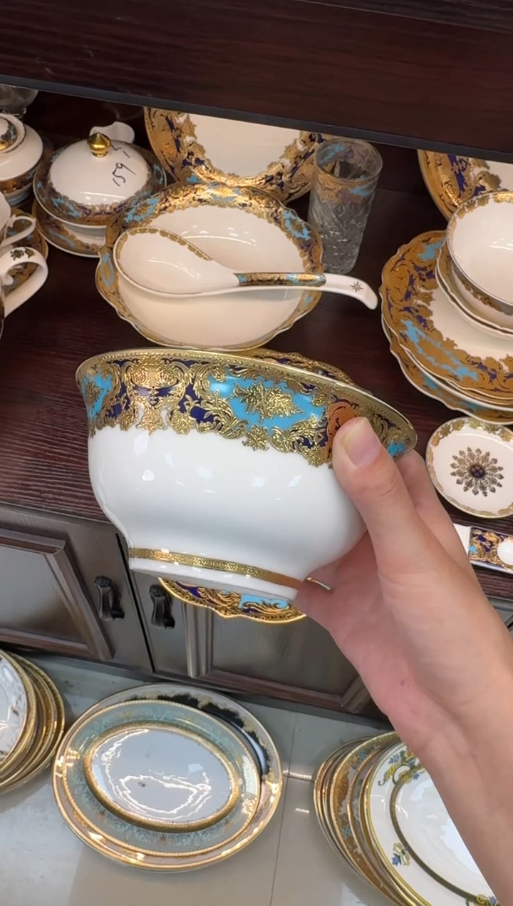 【闪购商品】瓷片5.5英寸碗   福利 正品