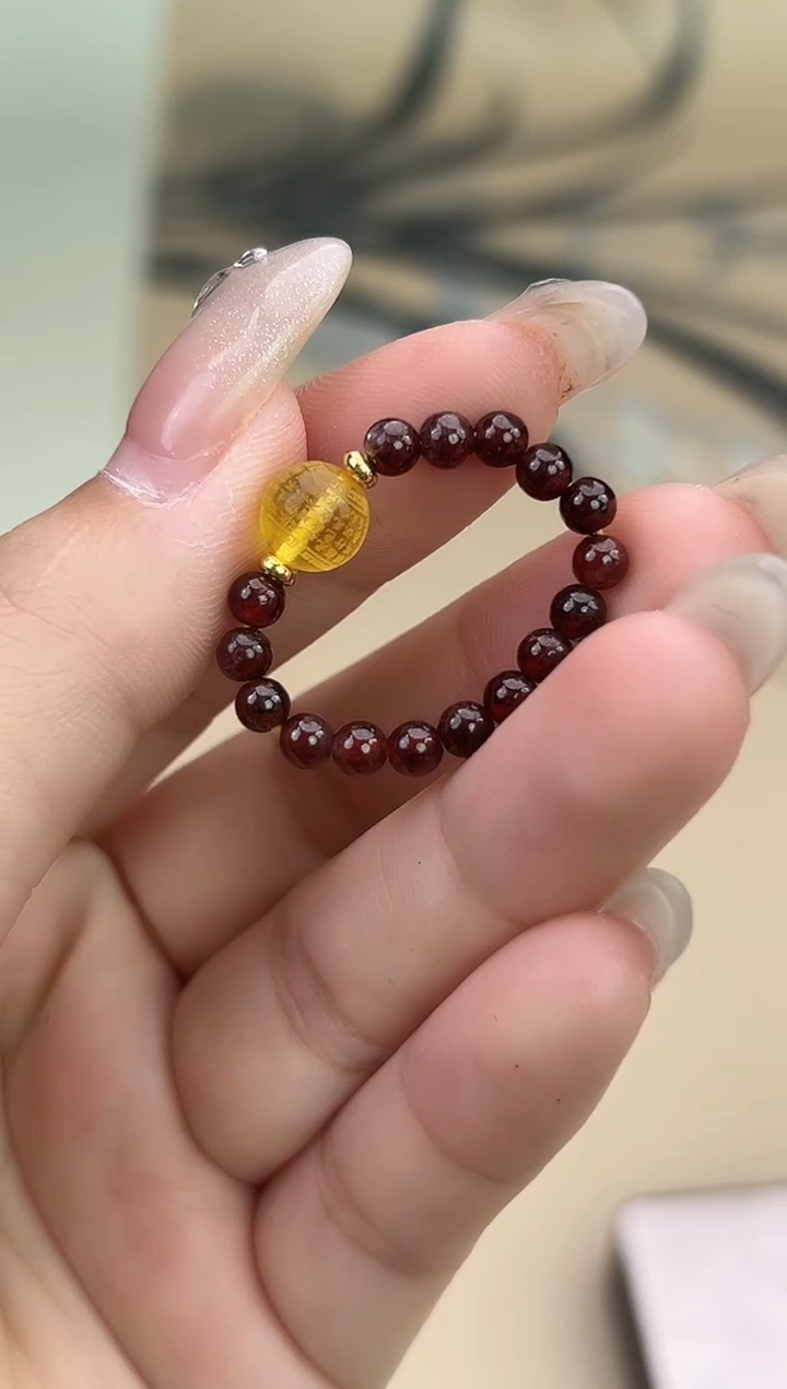 裸石琥珀未镶嵌琥珀蜜蜡戒圈多样性发一条