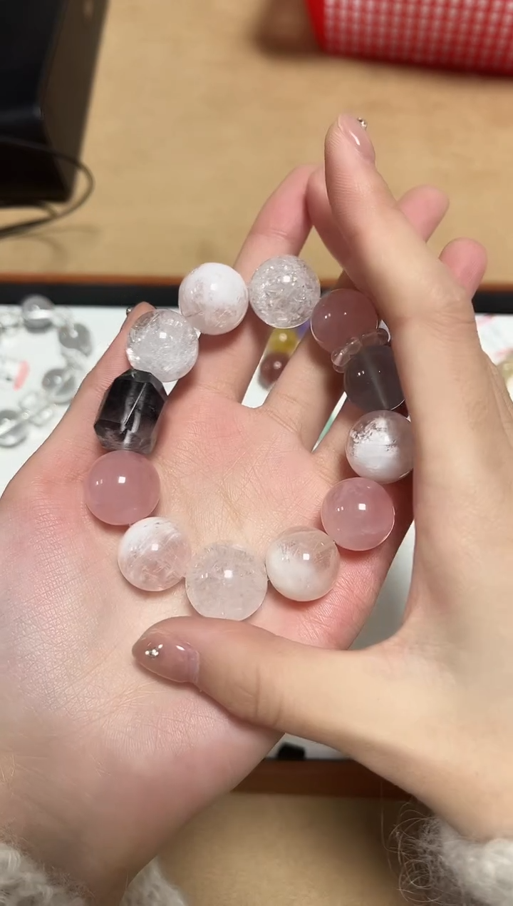 未镶嵌手链水晶13-28水晶多宝手串