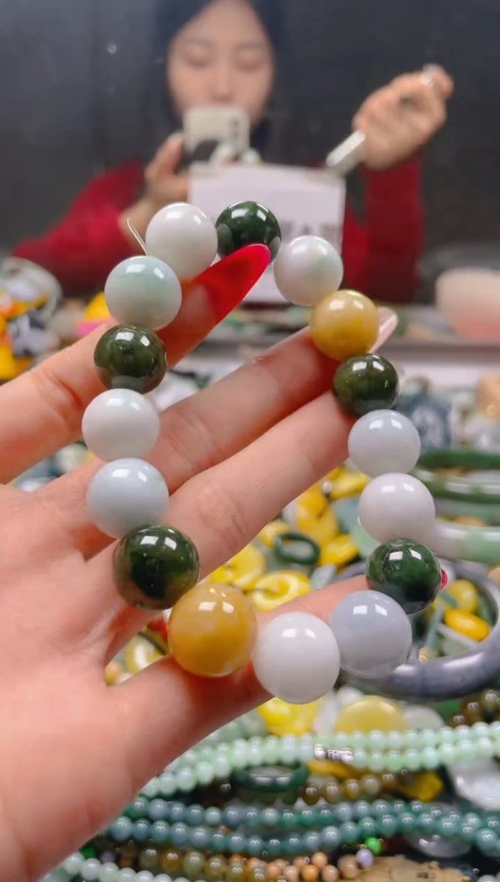 【闪购商品】翡翠颈饰未镶嵌13MM/U/翡翠A货一图一物