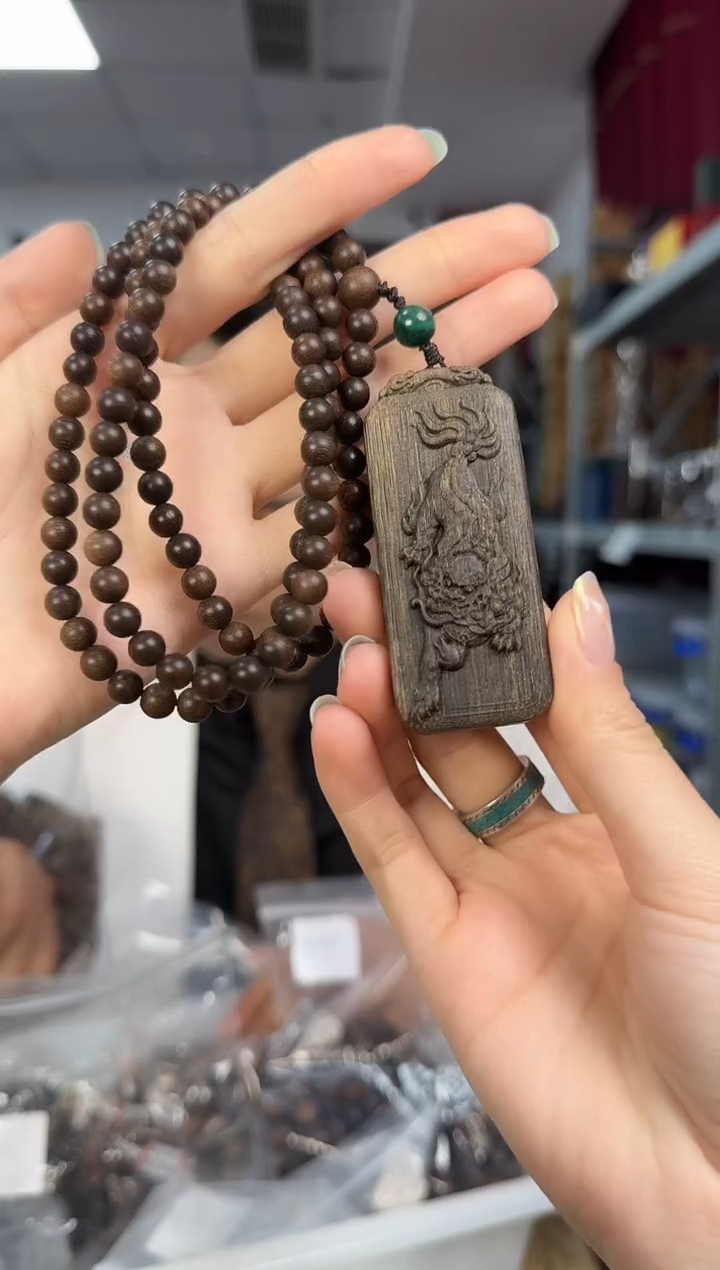 【闪购商品】沉香吊坠海南黑棋貔貅设计款Z@@QC0108