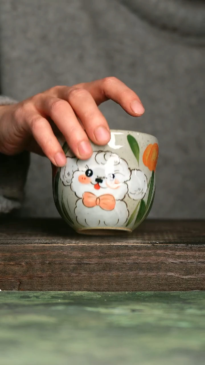 【闪购商品】青诗集手工手绘瓷器