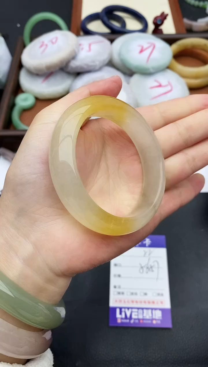 未镶嵌手镯石英质玉22+56/57