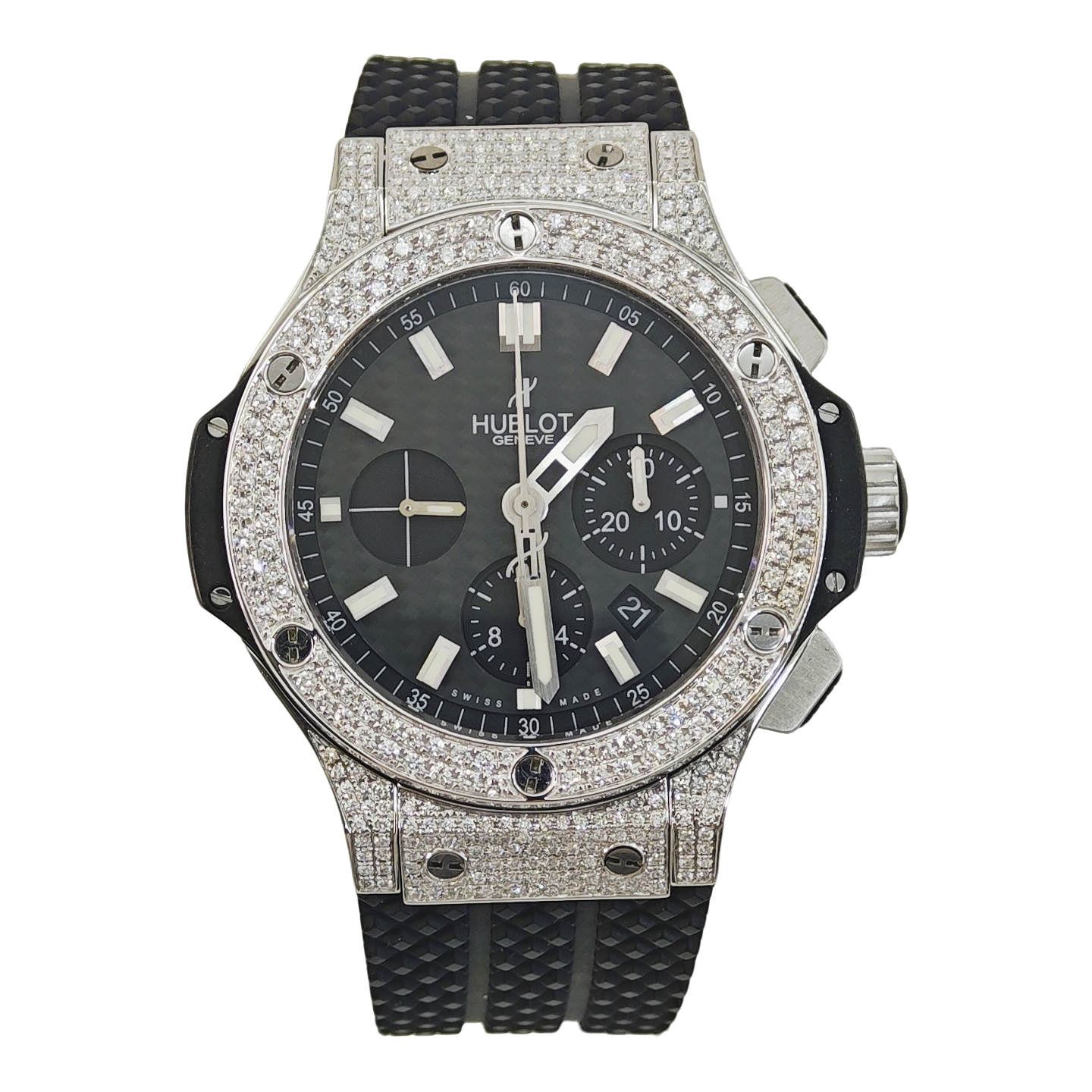 95新 Hublot/宇舶表 宇舶大爆炸系列 机械 后钻 44mm