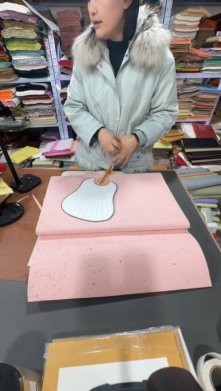 粉色桃花宣48*180的25张