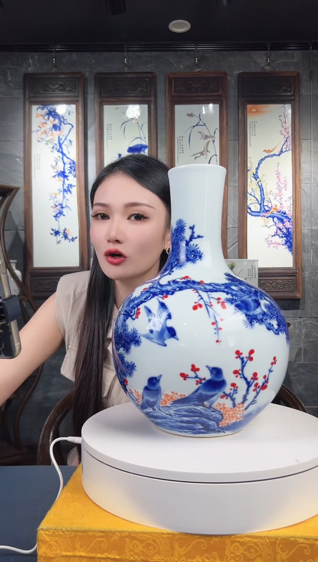 其他景德镇陶瓷/手工手绘V16