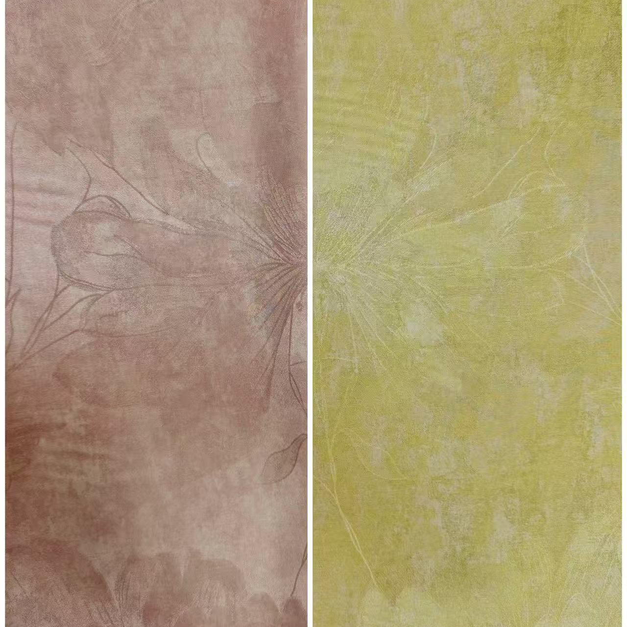 双面双色玫瑰香真丝布料不支持七天无理由退货