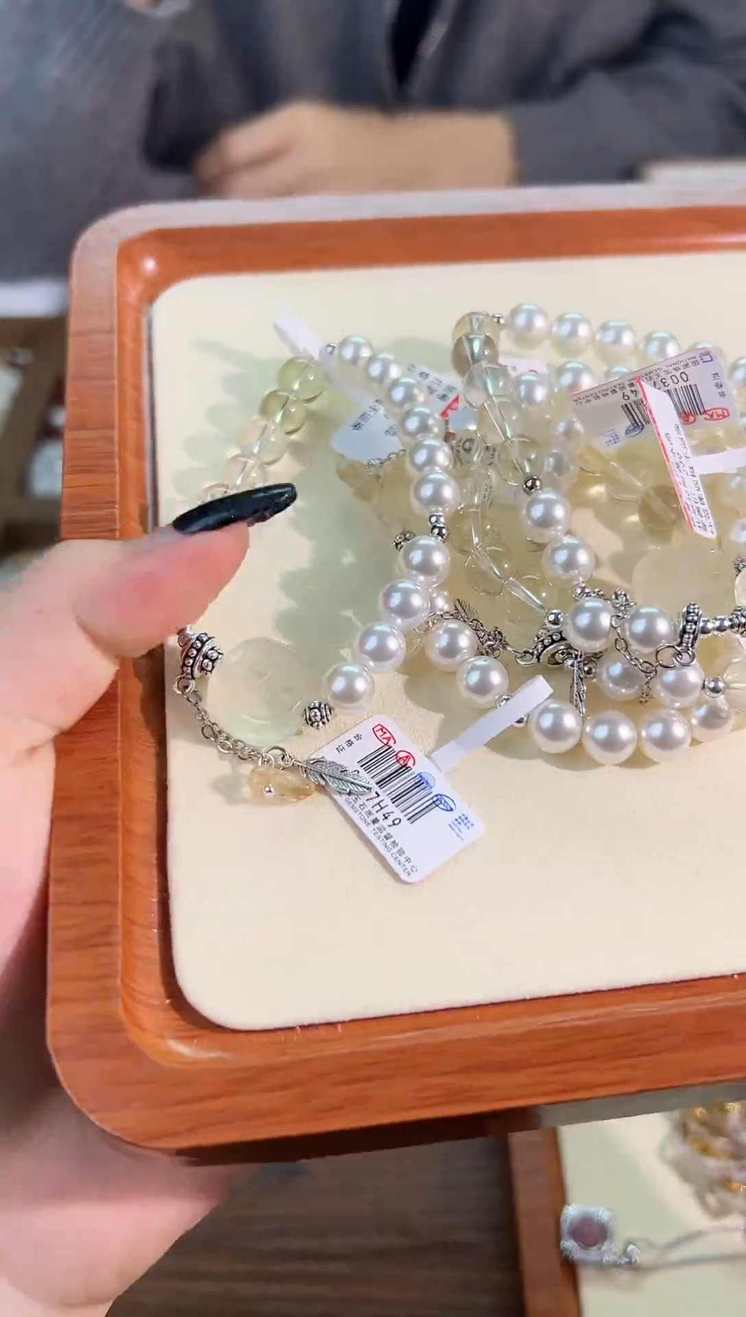 【闪购商品】水晶手链未镶嵌扎基拉姆黄水晶L037