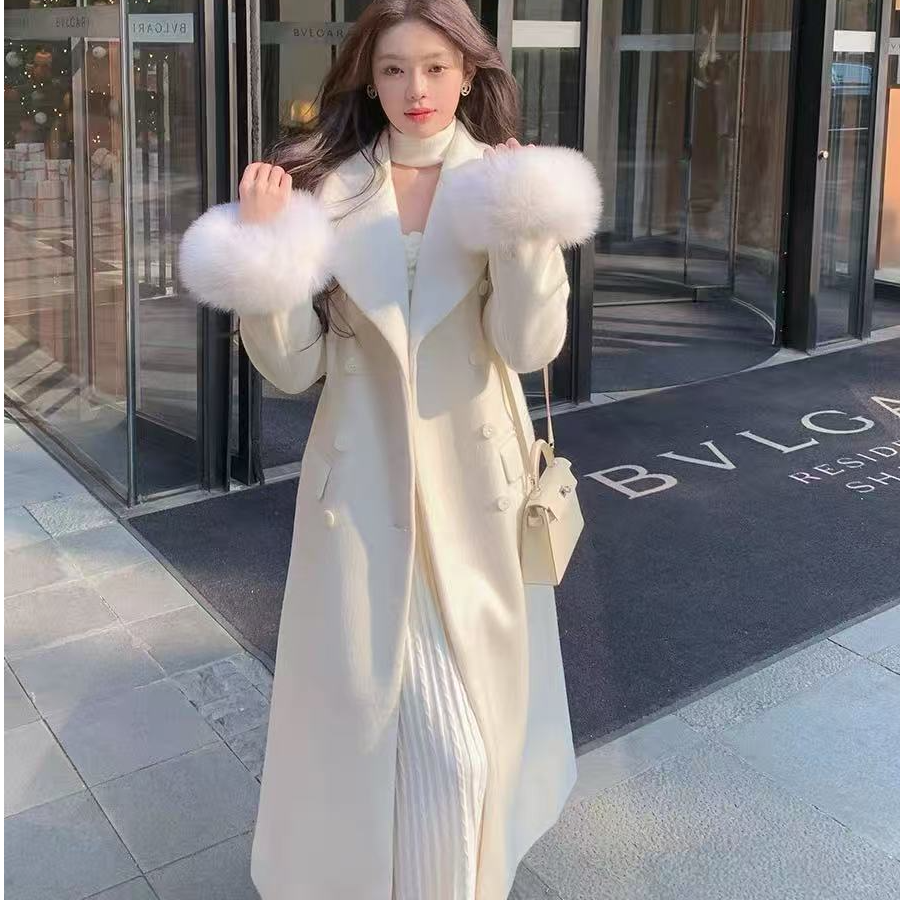 2025女生新款设计师时尚羽绒大衣 WYNZB000R039