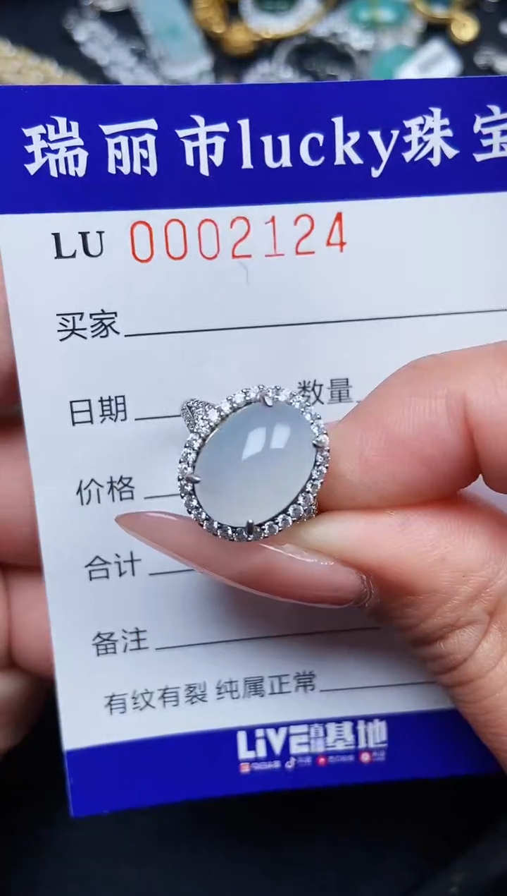 【闪购商品】翡翠颈饰银S925镶嵌2124