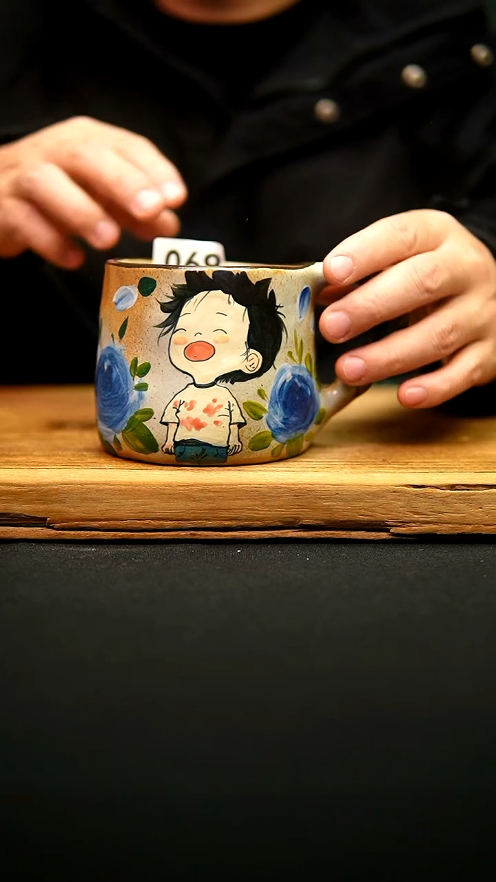 @@陶园瓷舍@@纯手工手绘@高温釉下彩