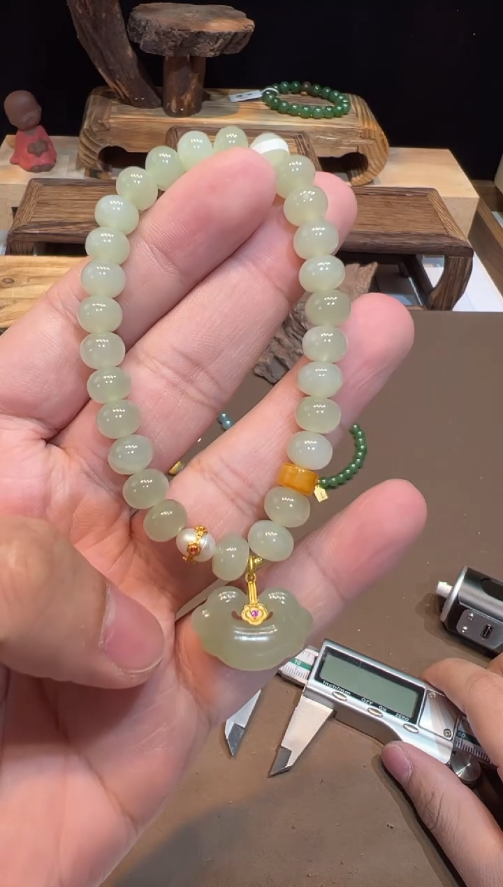 【闪购商品】和田玉手饰未镶嵌手饰@@A6449