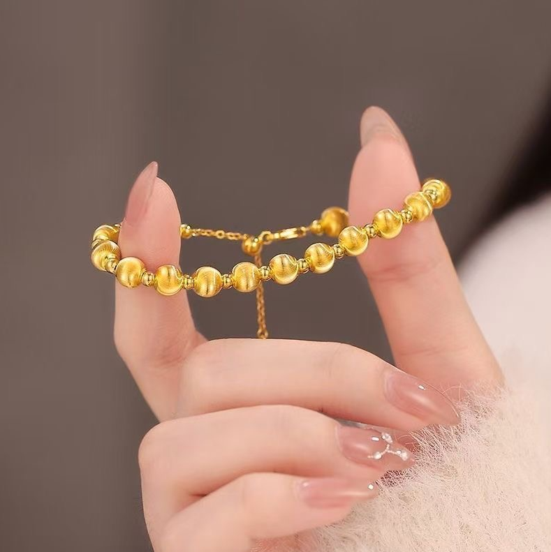 【泓金链】猫眼石手链 轻奢精致手饰高级女生女士手串