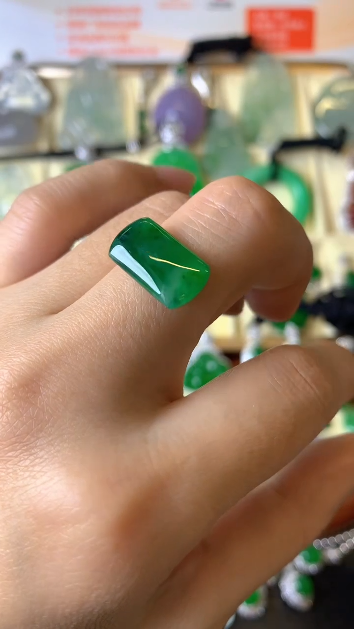 【闪购商品】定制翡翠未镶嵌1裸玉（客户意向镶嵌）