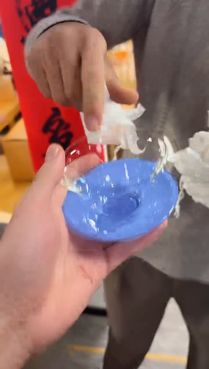 【闪购商品】孤品禾器-源荷盖碗-雾蓝玉