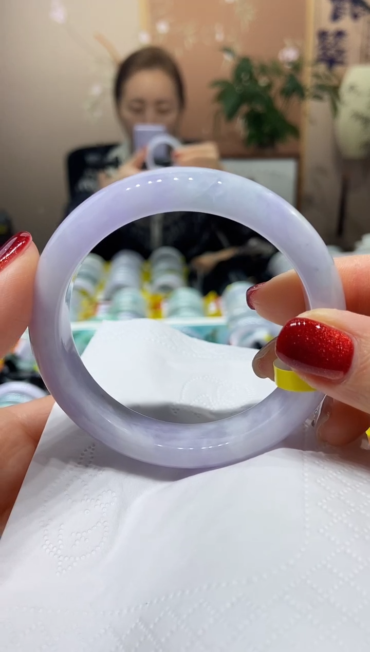 【闪购商品】翡翠手镯未镶嵌57.8圈口