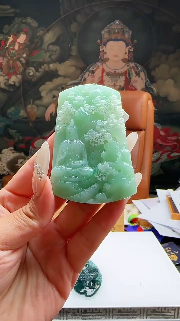 未镶嵌定制翡翠J-@@QJNN121877多样性发其一