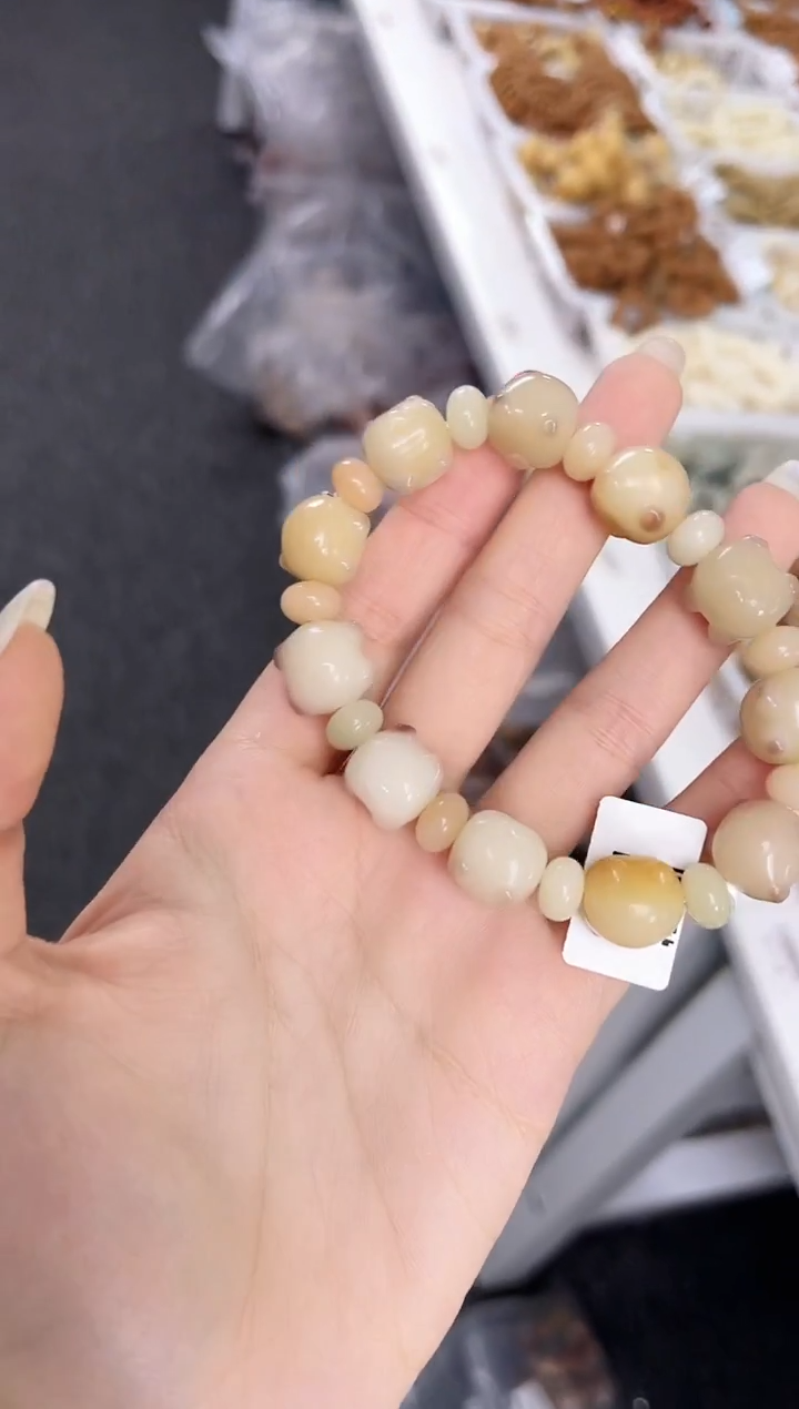 手串菩提根/象牙果【聚洁13mm】菩提根柯基屁屁单圈@@CP011-1285