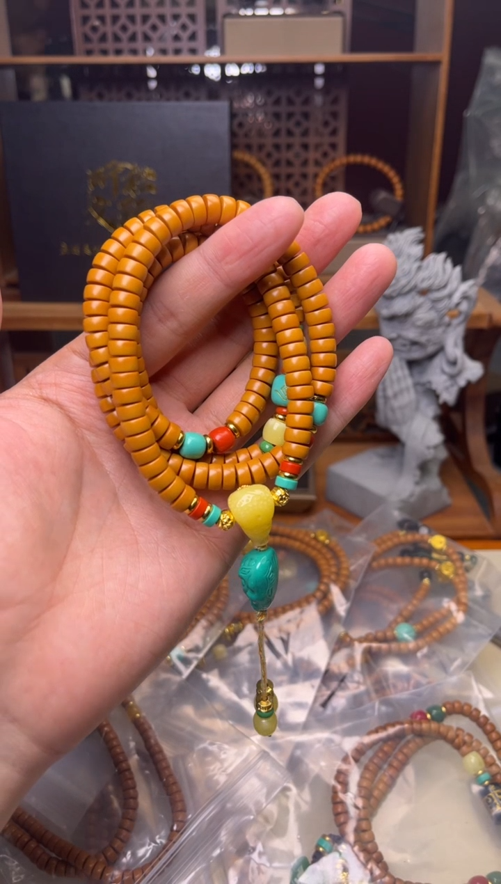 手串/手链橄榄核淡*哥@@8.0满配33