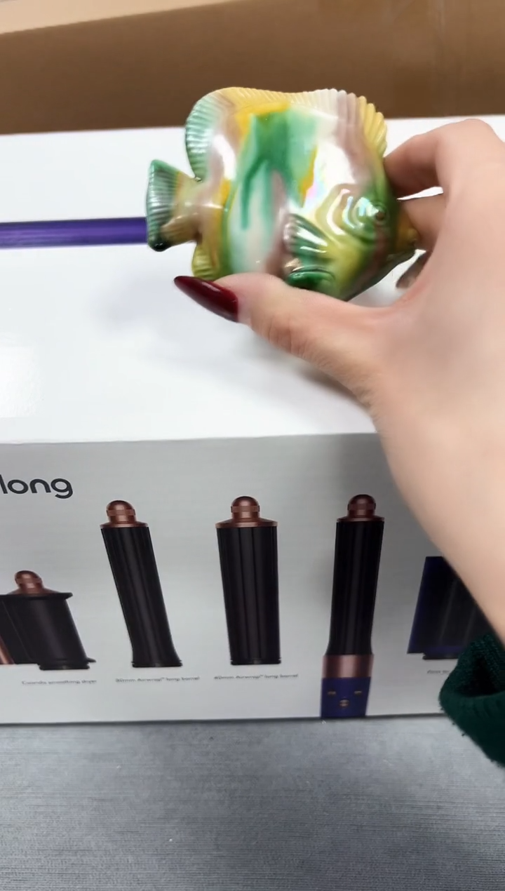 【闪购商品】瓷片卷发棒紫色新号开播全部福利