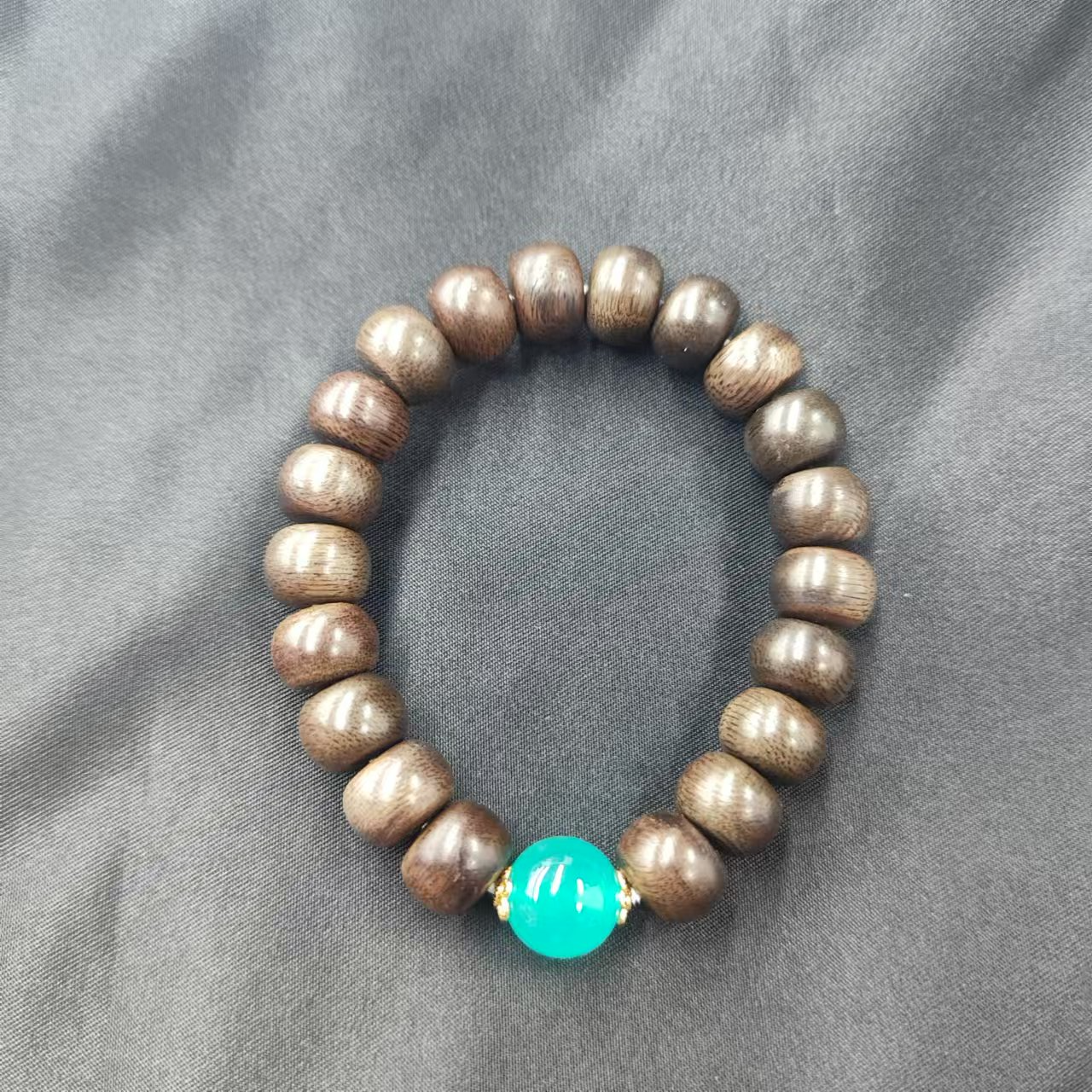 天河石风桶珠设计款手串 S1004